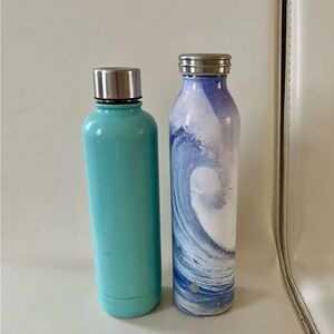 Mainstays Blue Insulated Water Bottles Set